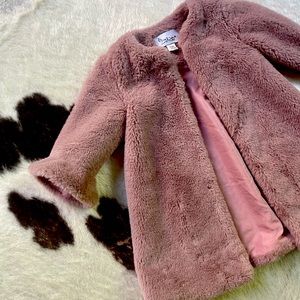 Pippa & Julie gorgeous faux fur coat - 24 months
